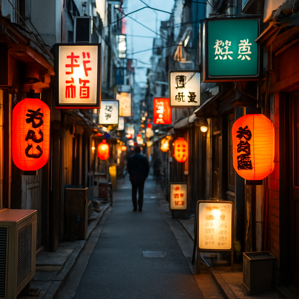 Golden Gai After Dark — Tokyo, Japan