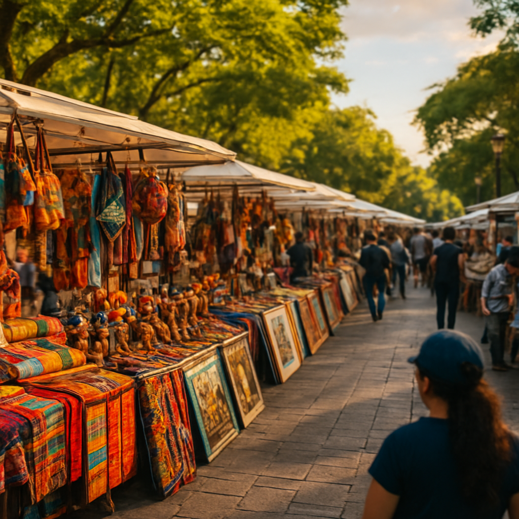 Parque El Ejido Sunday Art Market — Quito, Ecuador