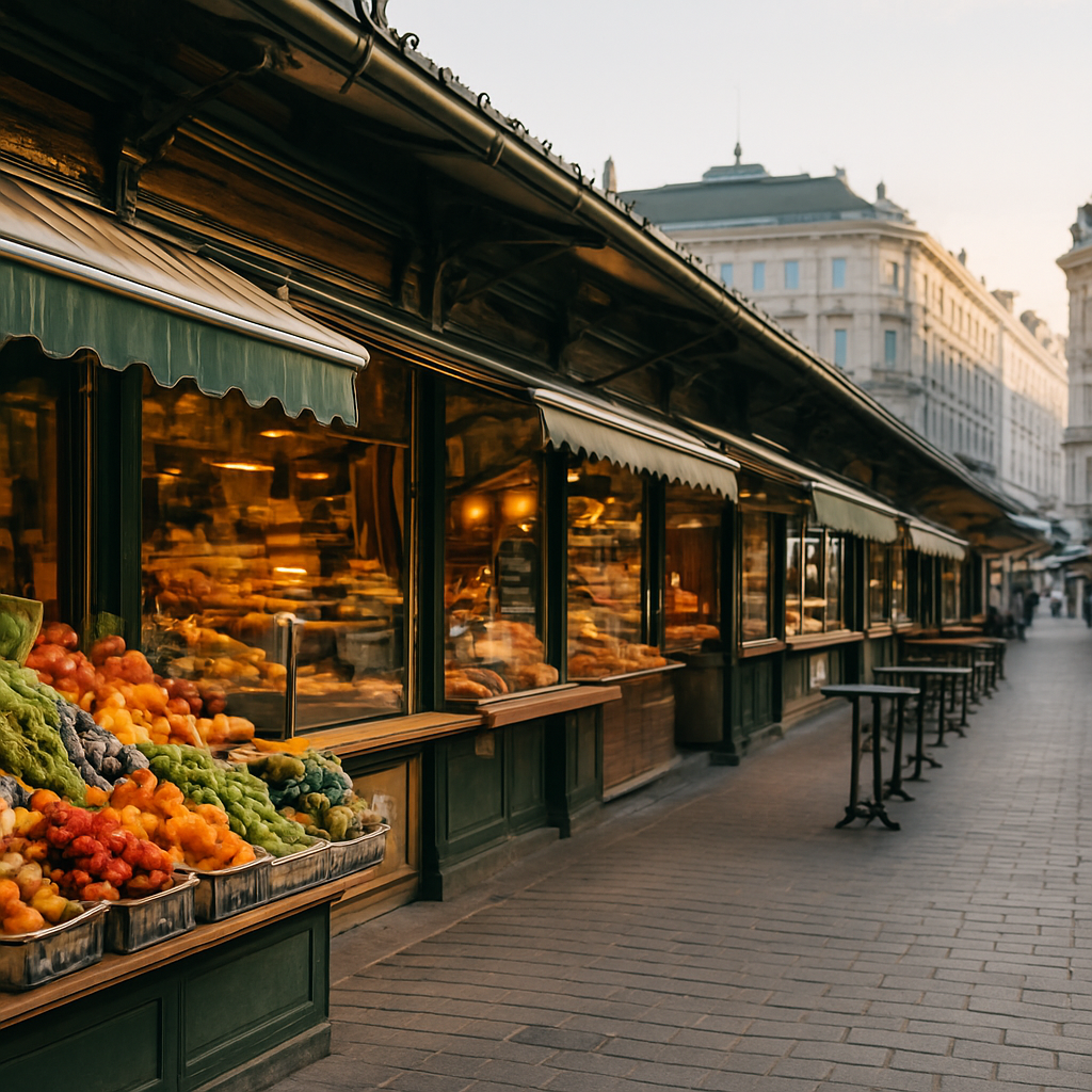 Naschmarkt on Saturday Morning — Vienna, Austria