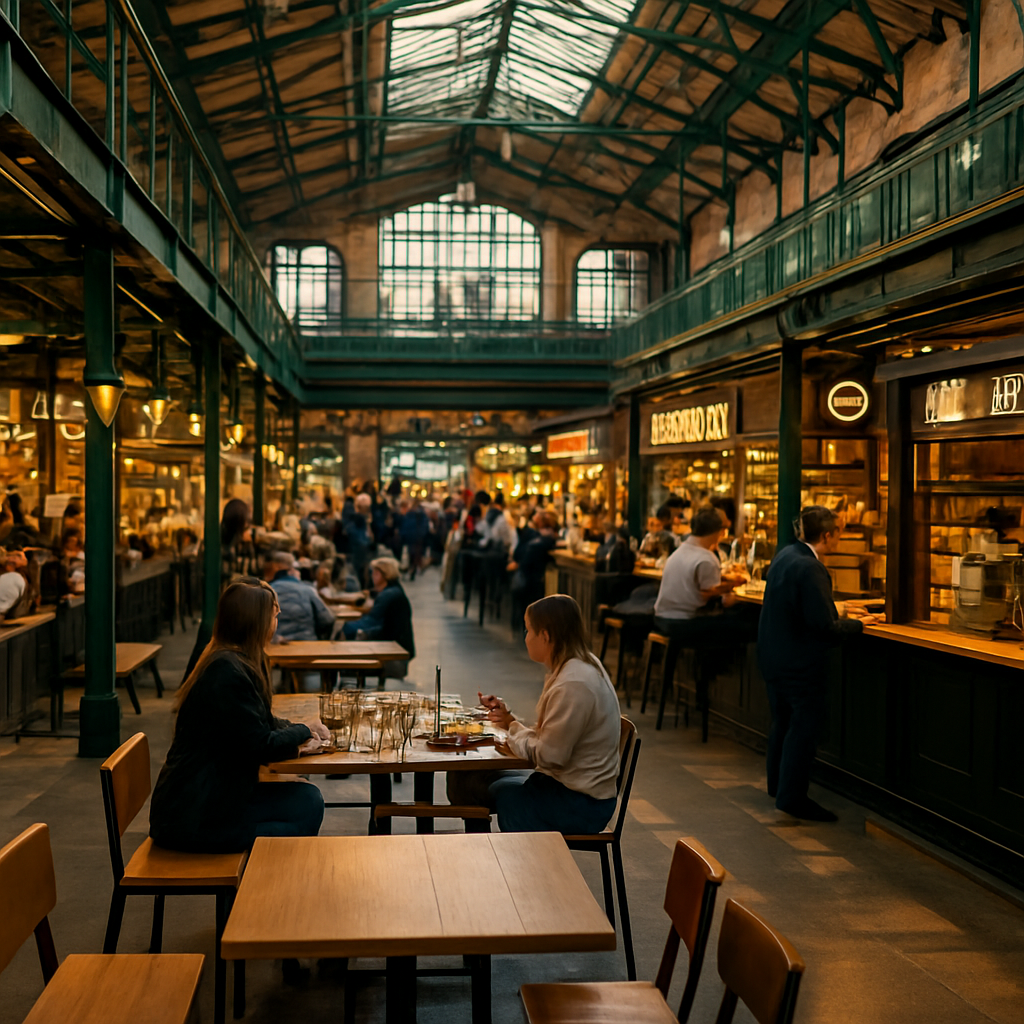 Hala Koszyki — Eat the Heritage — Warsaw, Poland