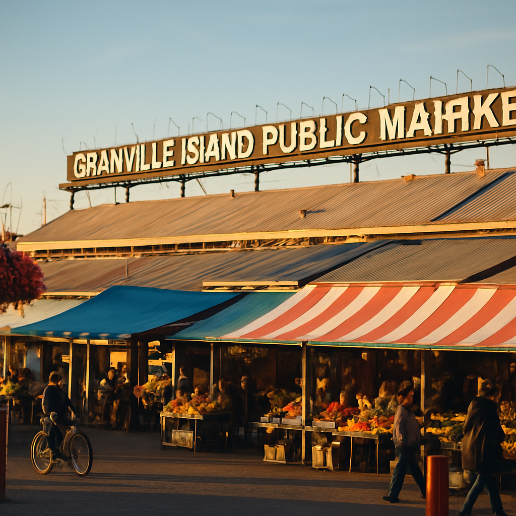 Granville Island Public Market — Vancouver, Canada