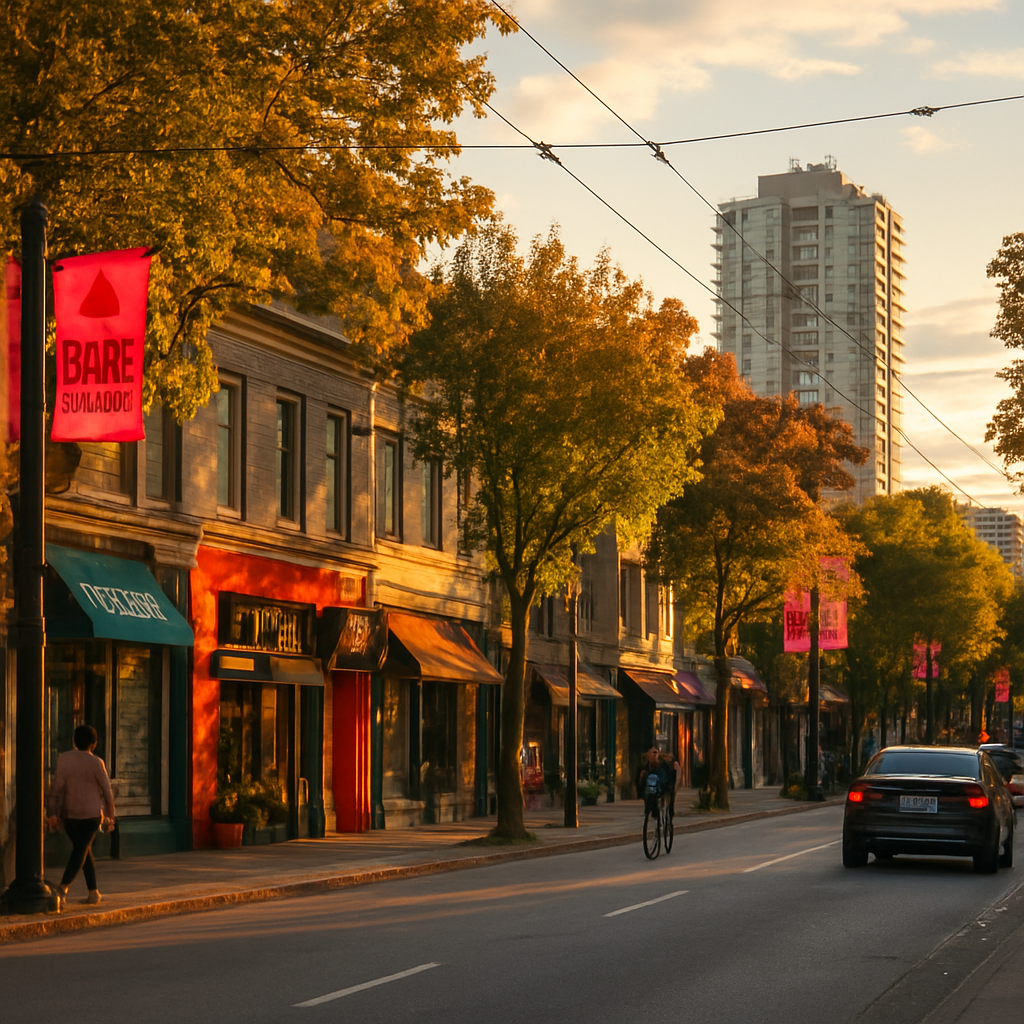 Pink Triangle Park at Dusk — Vancouver, Canada