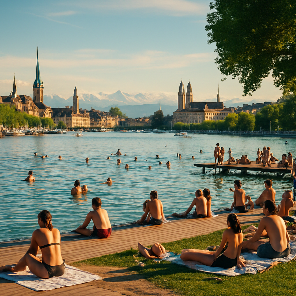 Swim the Limmat and the Lake — Zurich, Switzerland