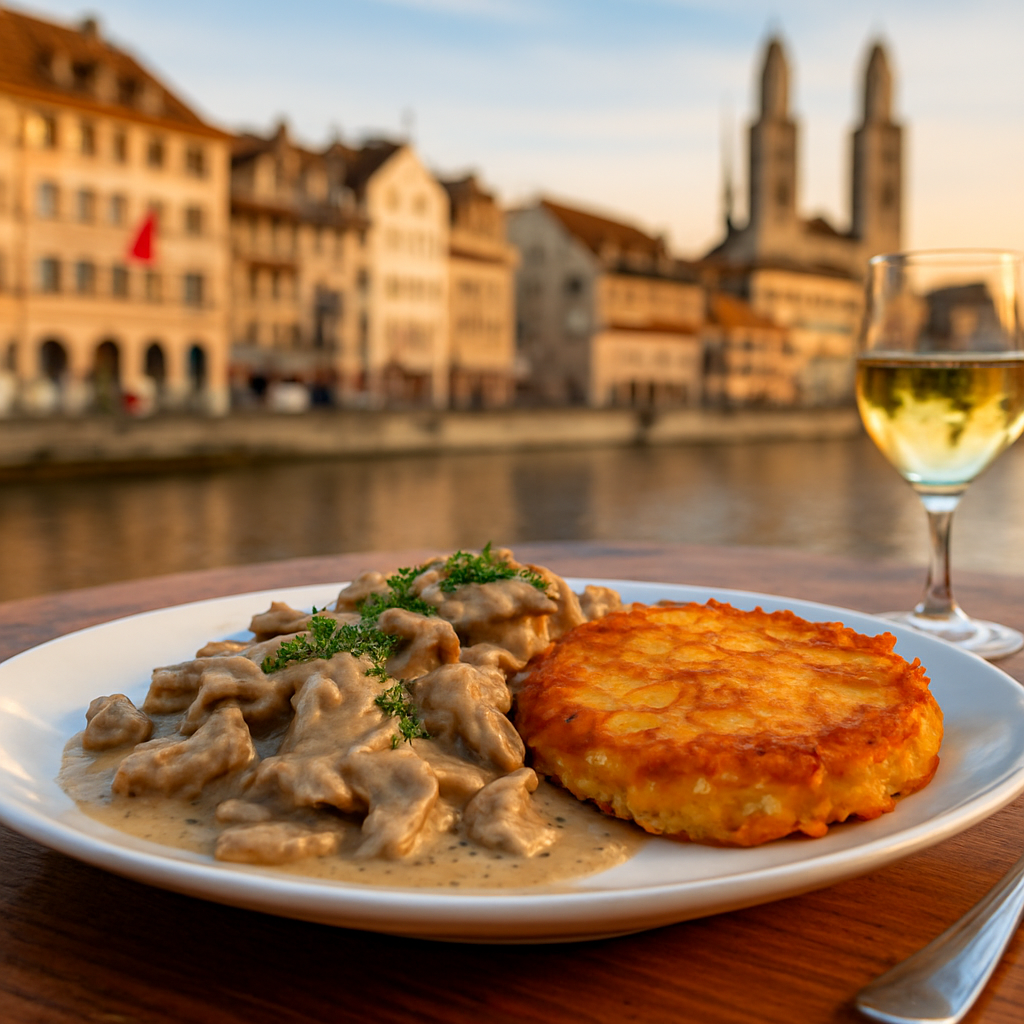 Zürcher Geschnetzeltes at a Kreis 4 Beiz — Zurich, Switzerland